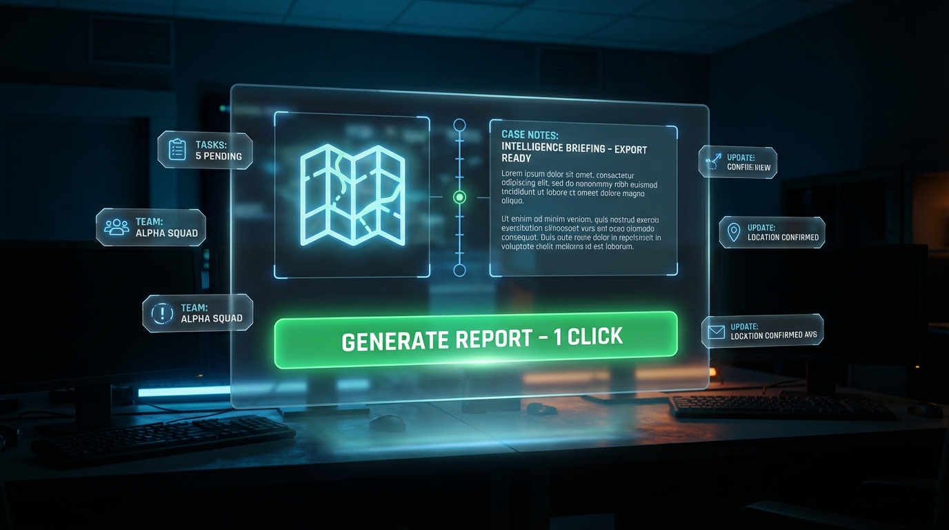 Instant Reporting & Case Management